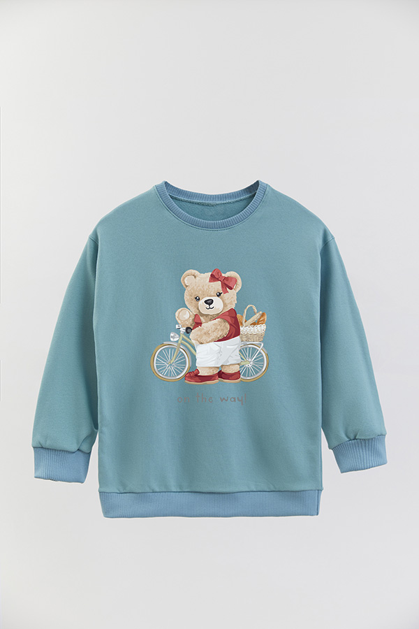 BUZO RUSTICO KIDS TEDDY ON THE WAY