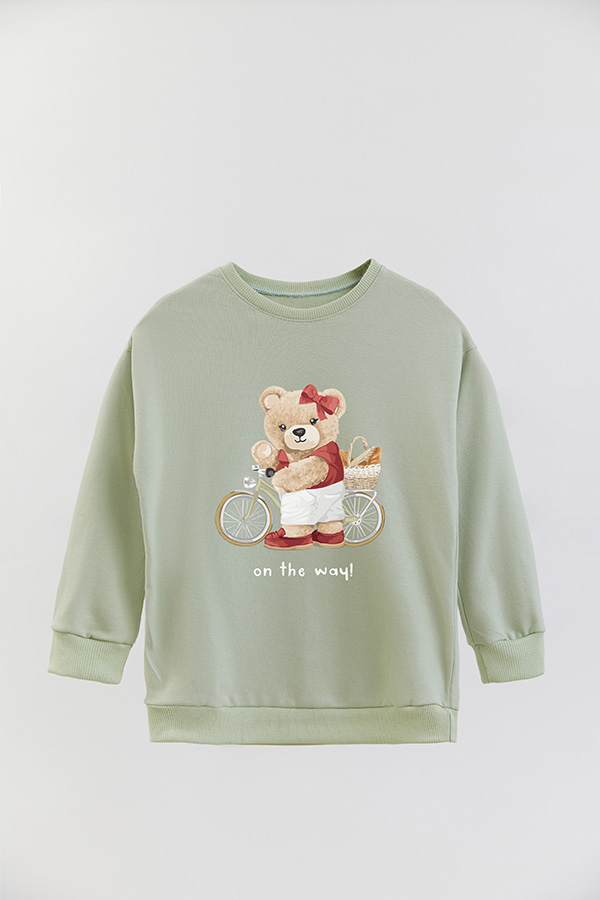 BUZO RUSTICO KIDS TEDDY ON THE WAY