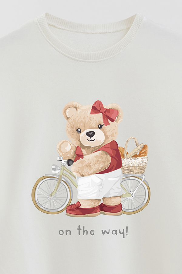 BUZO RUSTICO KIDS TEDDY ON THE WAY