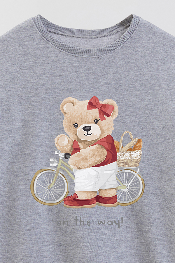 BUZO RUSTICO KIDS TEDDY ON THE WAY