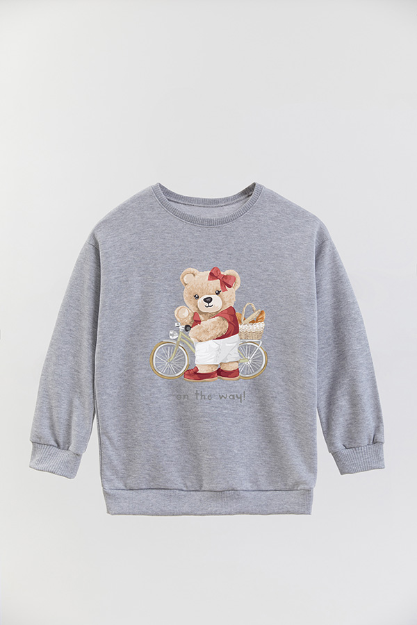 BUZO RUSTICO KIDS TEDDY ON THE WAY