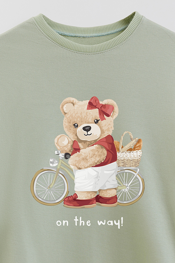 BUZO RUSTICO KIDS TEDDY ON THE WAY