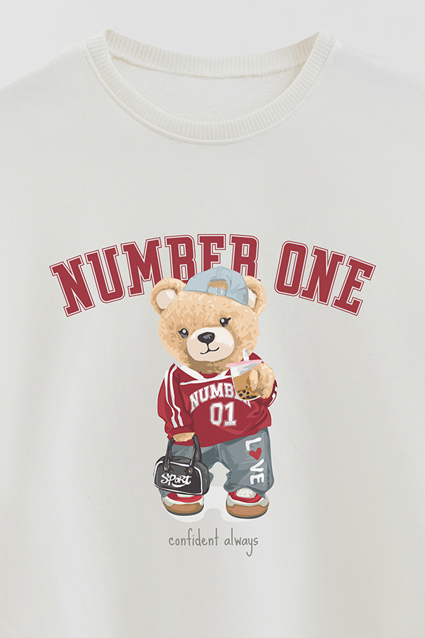 BUZO RUSTICO KIDS TEDDY NUMBER ONE