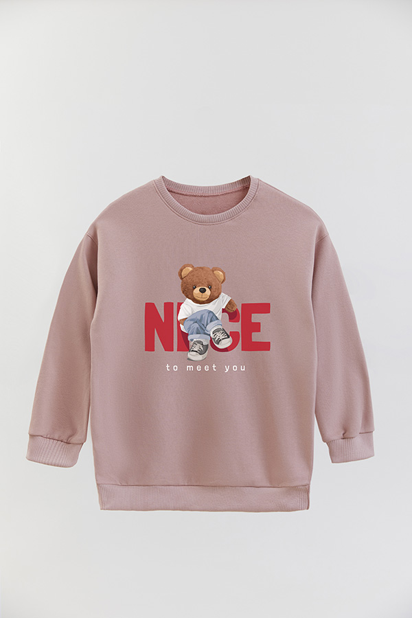 BUZO RUSTICO KIDS TEDDY NICE TO MEET YOU
