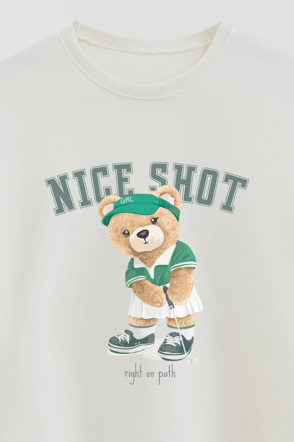 BUZO RUSTICO KIDS TEDDY NICE SHOT