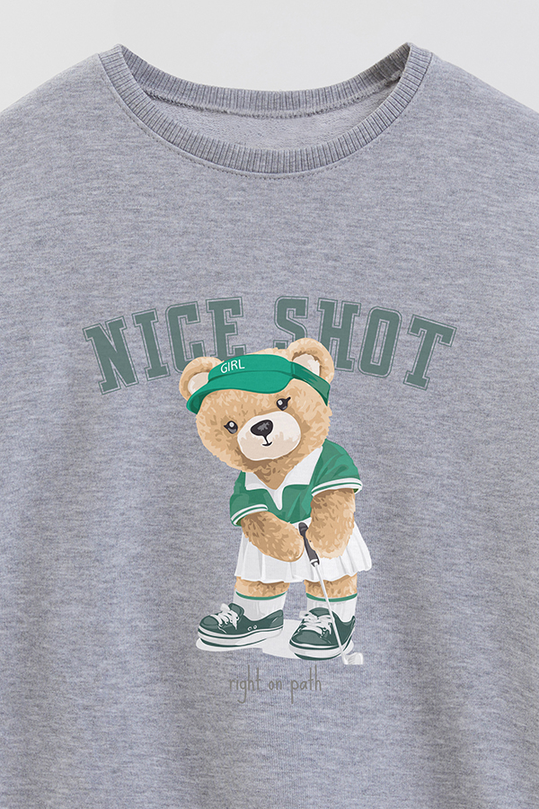 BUZO RUSTICO KIDS TEDDY NICE SHOT