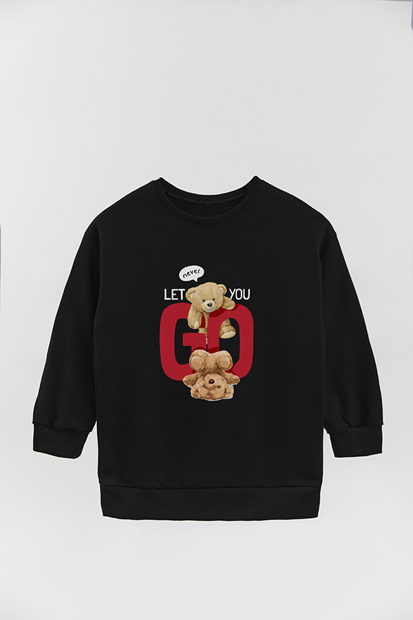 BUZO RUSTICO KIDS TEDDY NEVER LET YOU GO