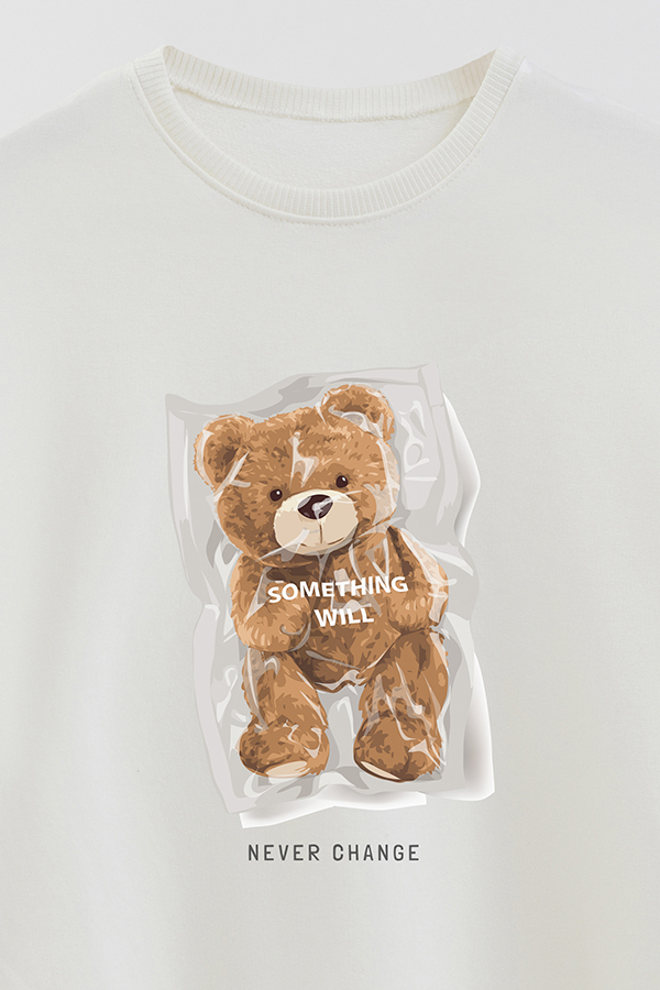 BUZO RUSTICO KIDS TEDDY NEVER CHANGE