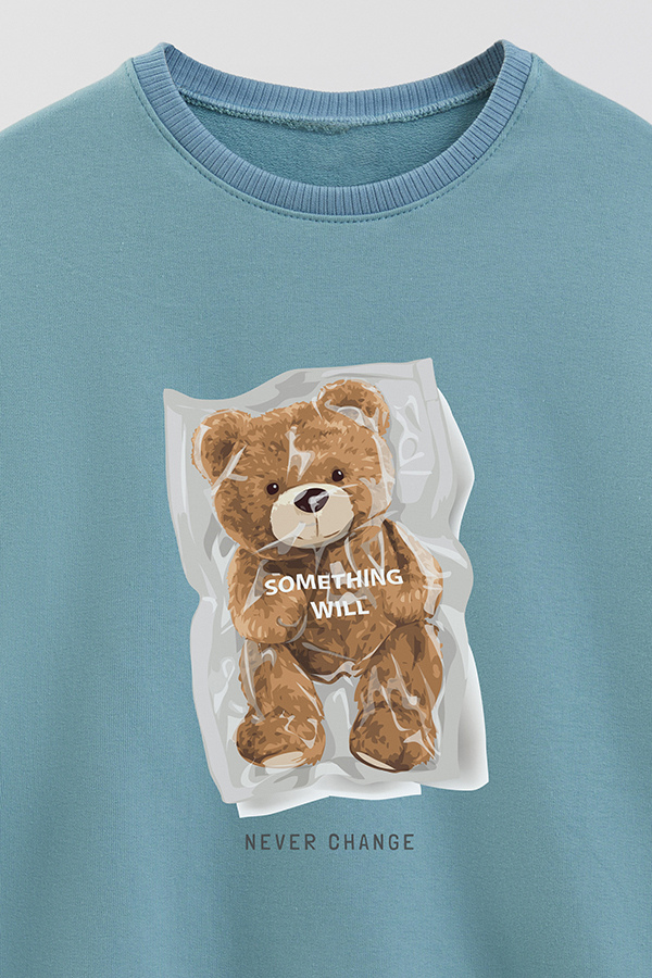 BUZO RUSTICO KIDS TEDDY NEVER CHANGE