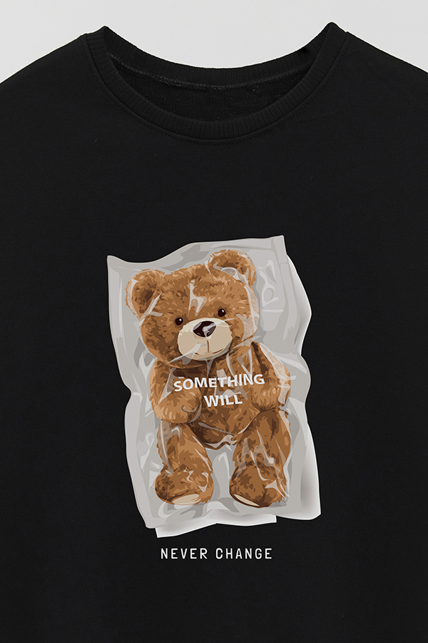 BUZO RUSTICO KIDS TEDDY NEVER CHANGE