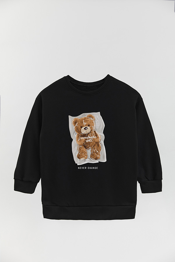 BUZO RUSTICO KIDS TEDDY NEVER CHANGE