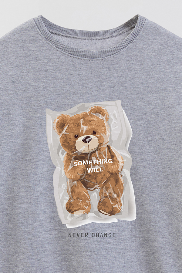 BUZO RUSTICO KIDS TEDDY NEVER CHANGE