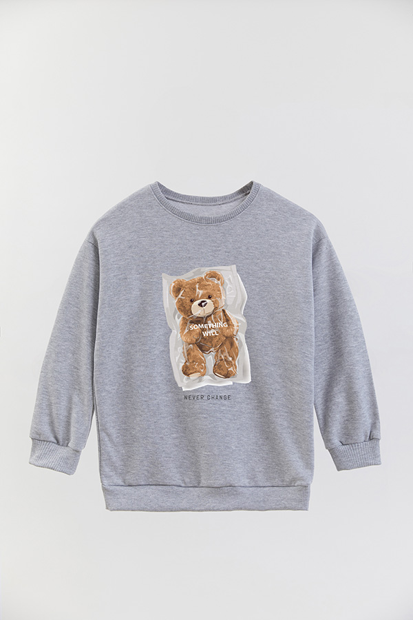 BUZO RUSTICO KIDS TEDDY NEVER CHANGE