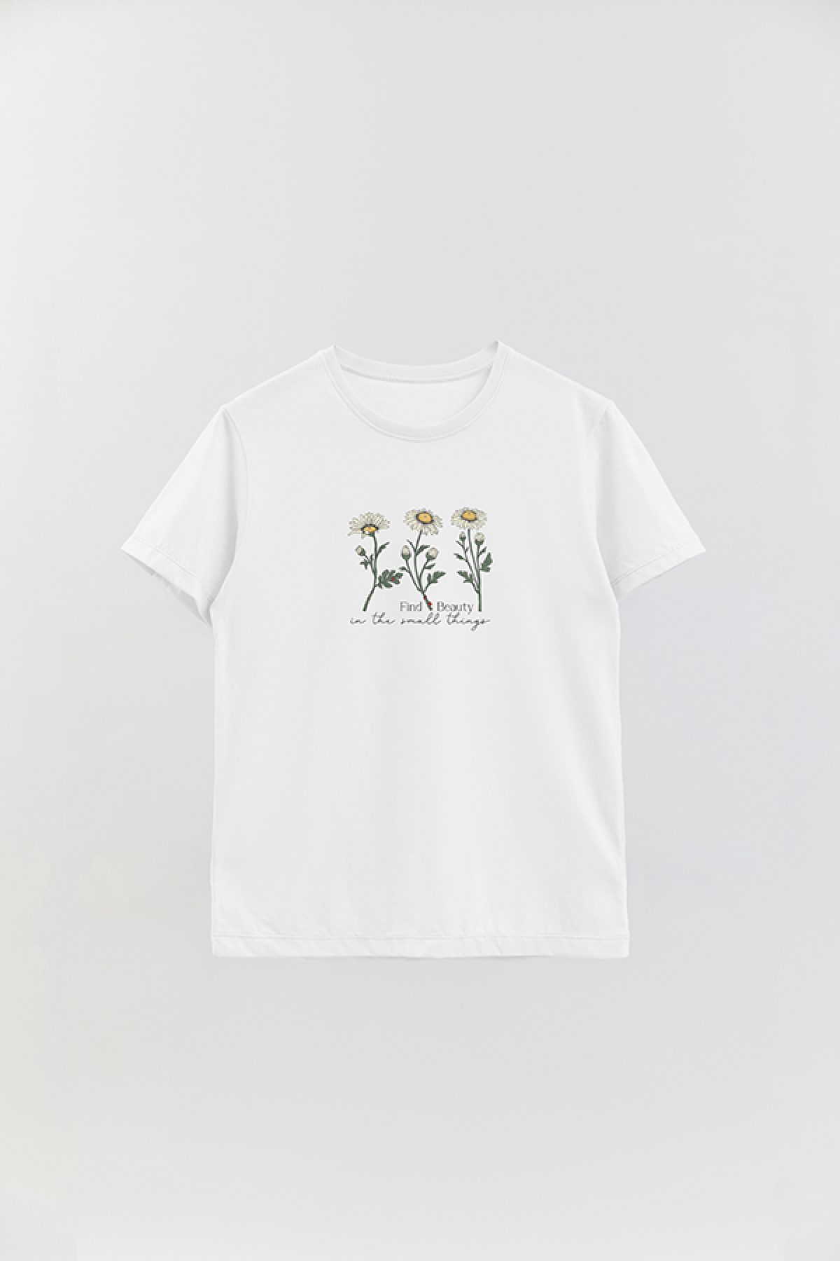REMERA BASICA ESTAMPADA DS FIND BEAUTY