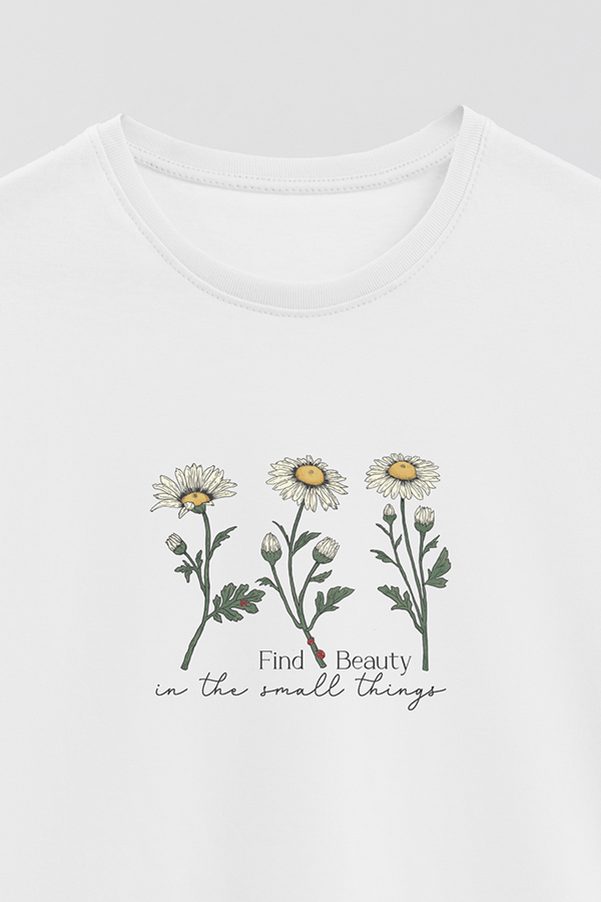 REMERA BASICA ESTAMPADA DS FIND BEAUTY