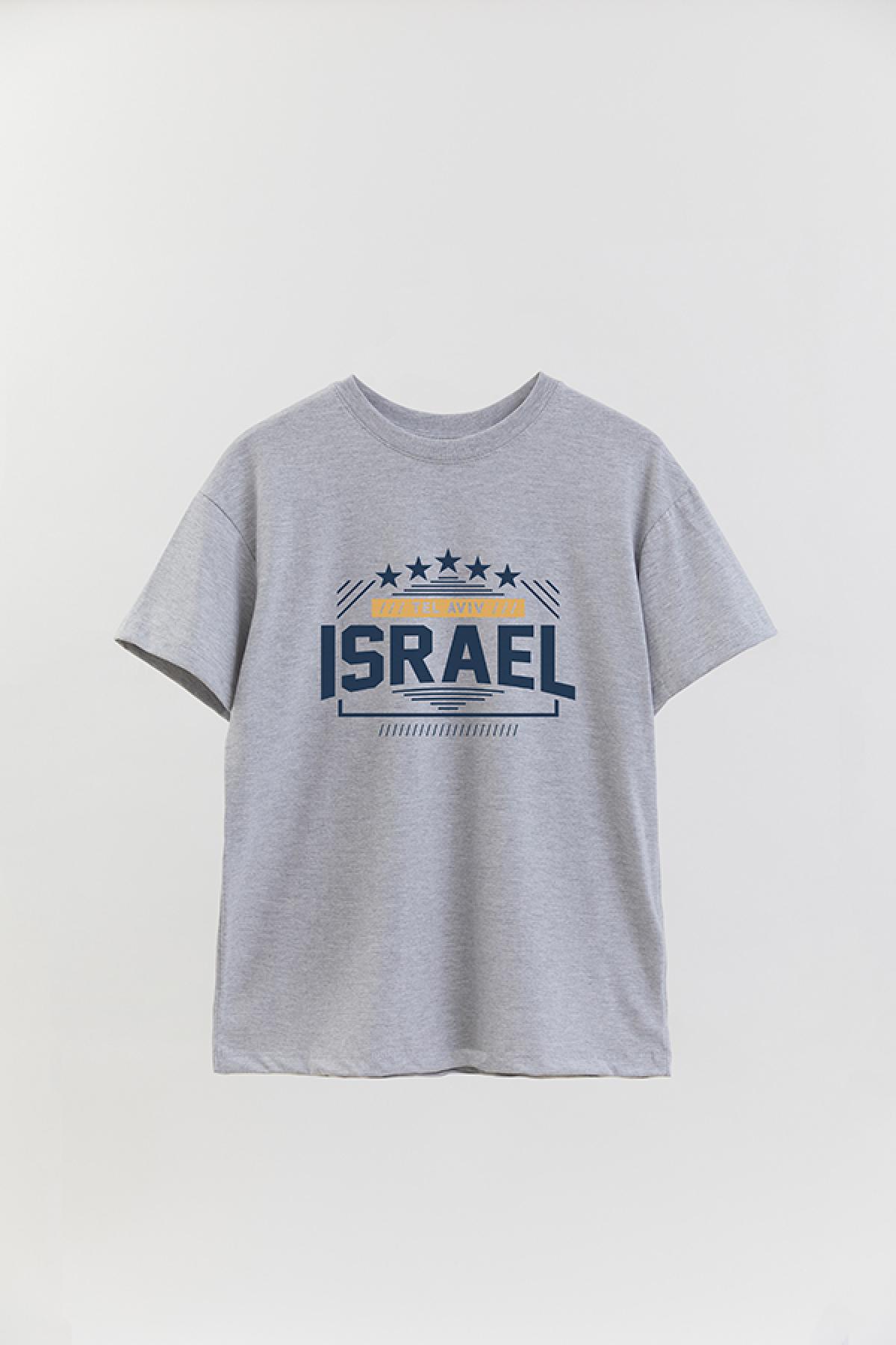 REMERA OVER ESTAMPADA CT TEL AVIV