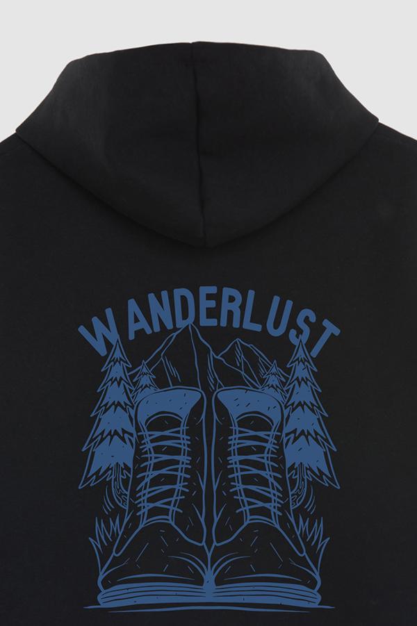 HOODIE ESTAMPADO WANDERLUST