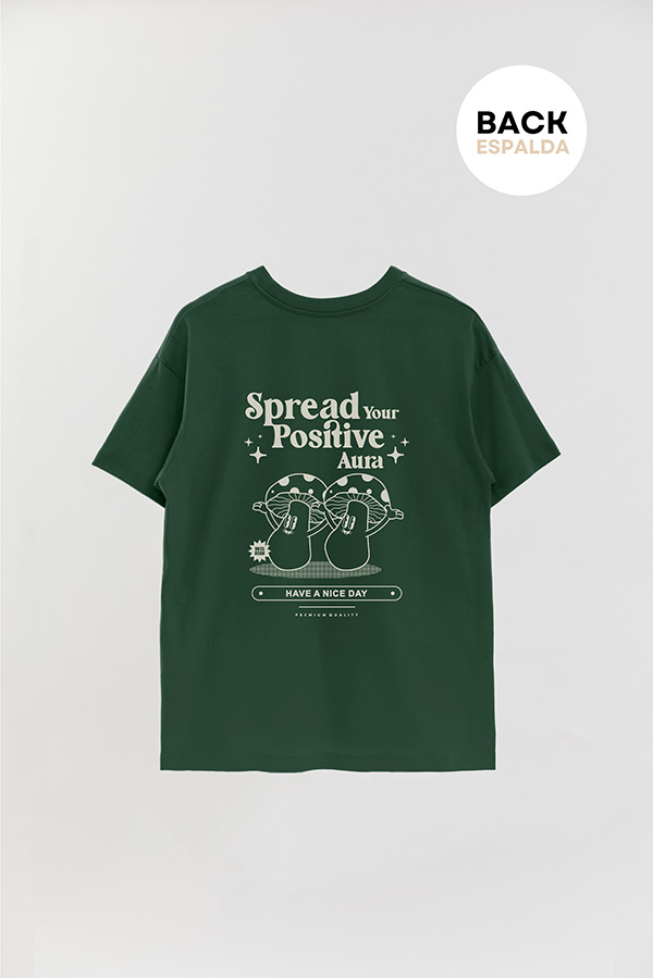 REMERA OVER FB CARTOON SPREAD YOUR POSITIVE