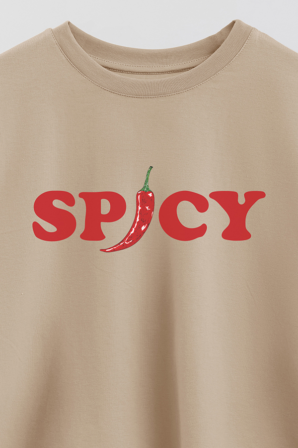REMERA CROP ESTAMPADA FRSP SPICY
