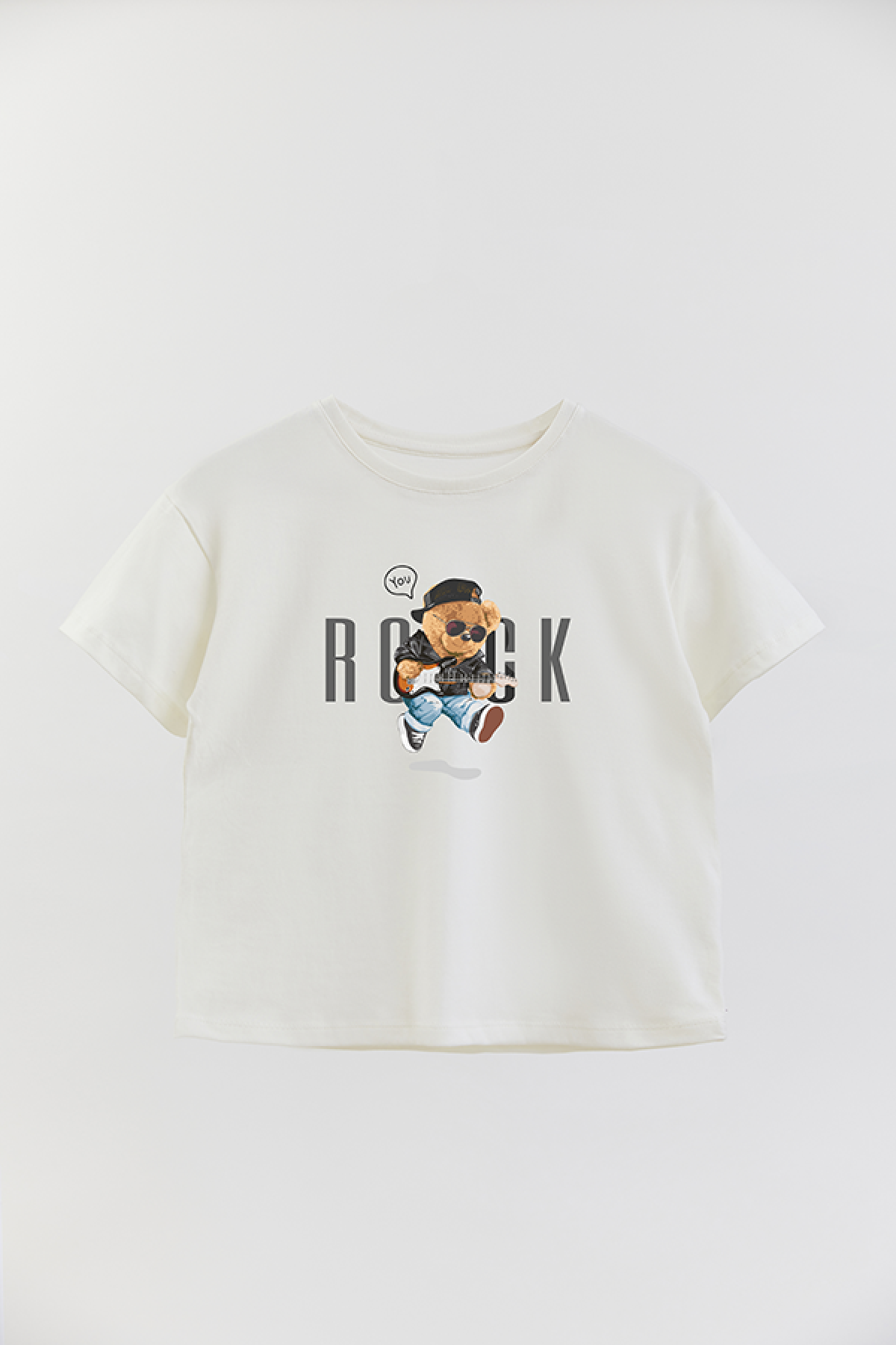 REMERA BOY OVER TEDDY ROCK
