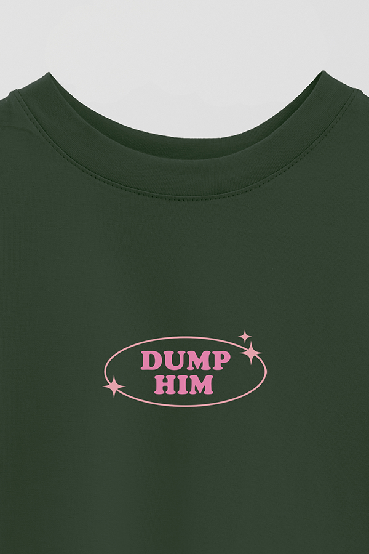 REMERA OVER ESTAMPADA LV3 DUMP HIM