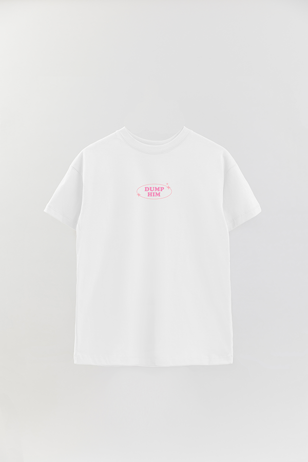 REMERA OVER ESTAMPADA LV3 DUMP HIM