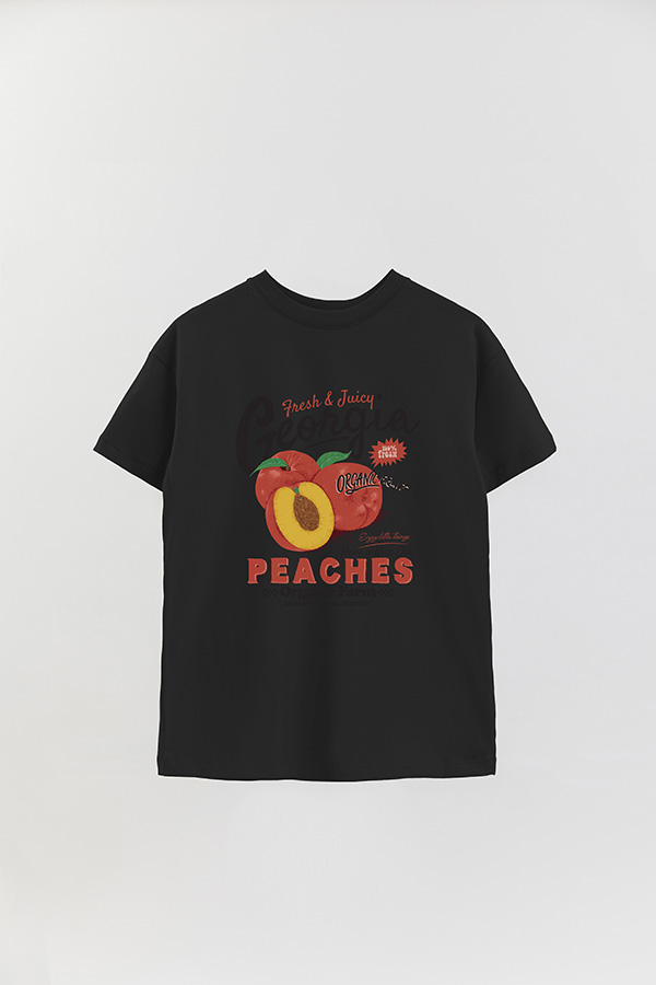 REMERA OVER ESTAMPADA GEORGIA PEACHES
