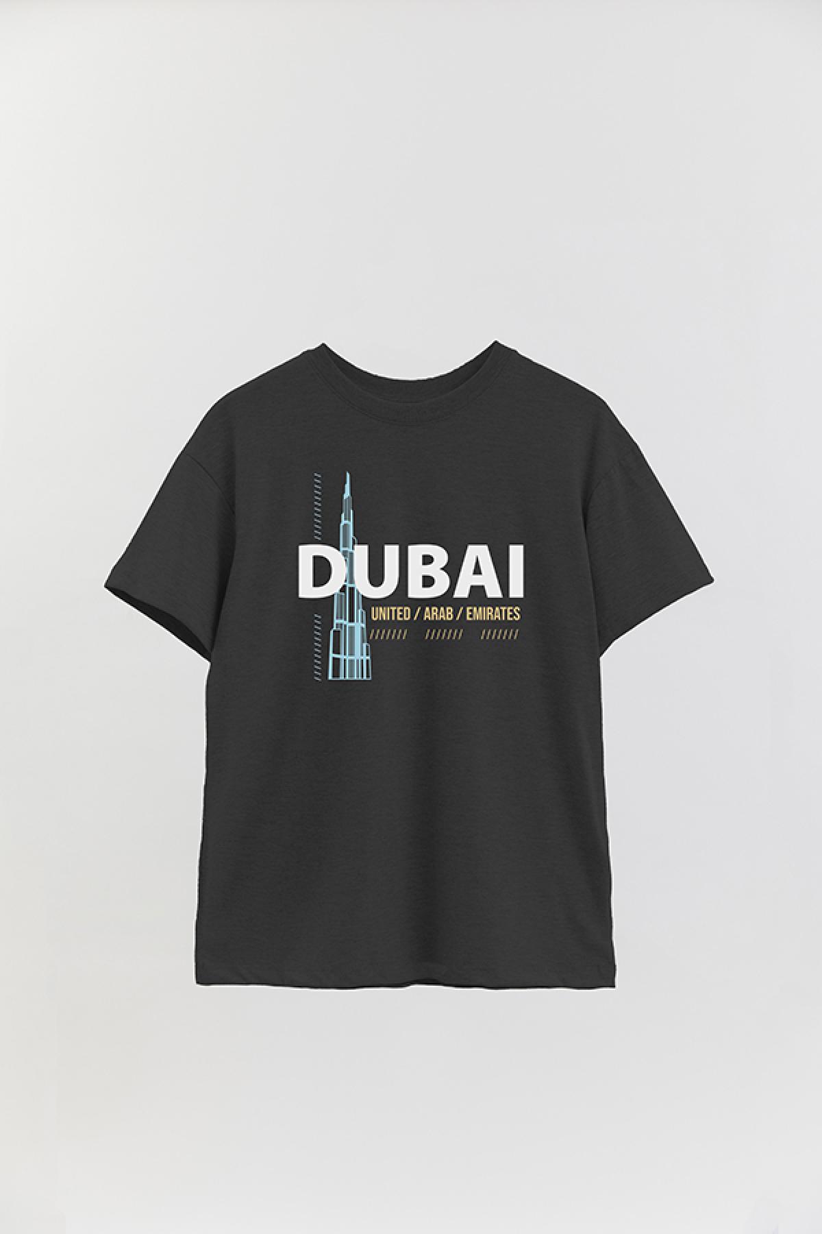 REMERA OVER ESTAMPADA CT DUBAI