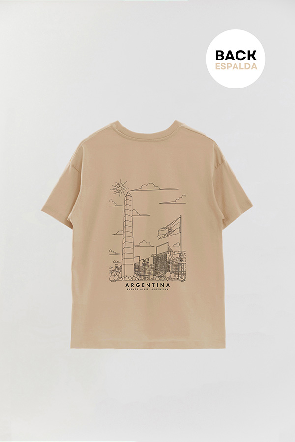 REMERA OVER ESTAMPADA ARG OBELISCO 1