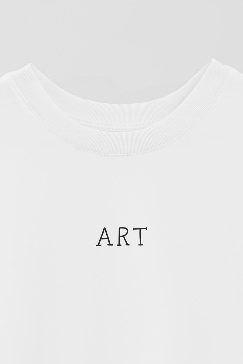 REMERA OVER ESTAMPADA UNISEX ART