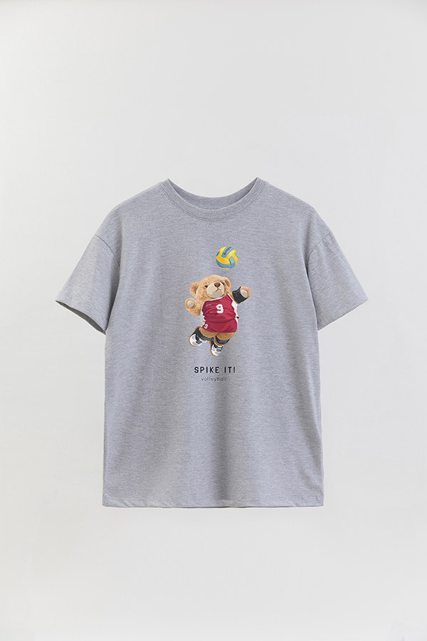 REMERA OVER ESTAMPADA UNISEX TEDDY SPIKE IT