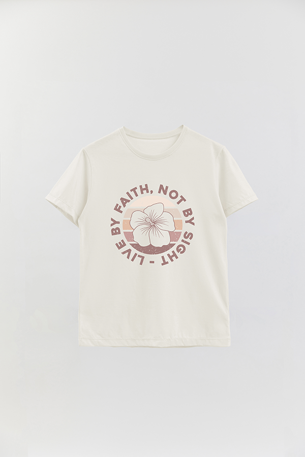 REMERA BASICA UNISEX RT LIVE BY FAITH
