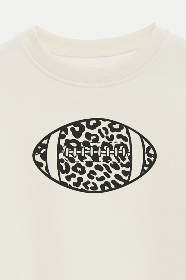 BUZO CROP ESTAMPADO ANIMAL PRINT AMERICAN BALL