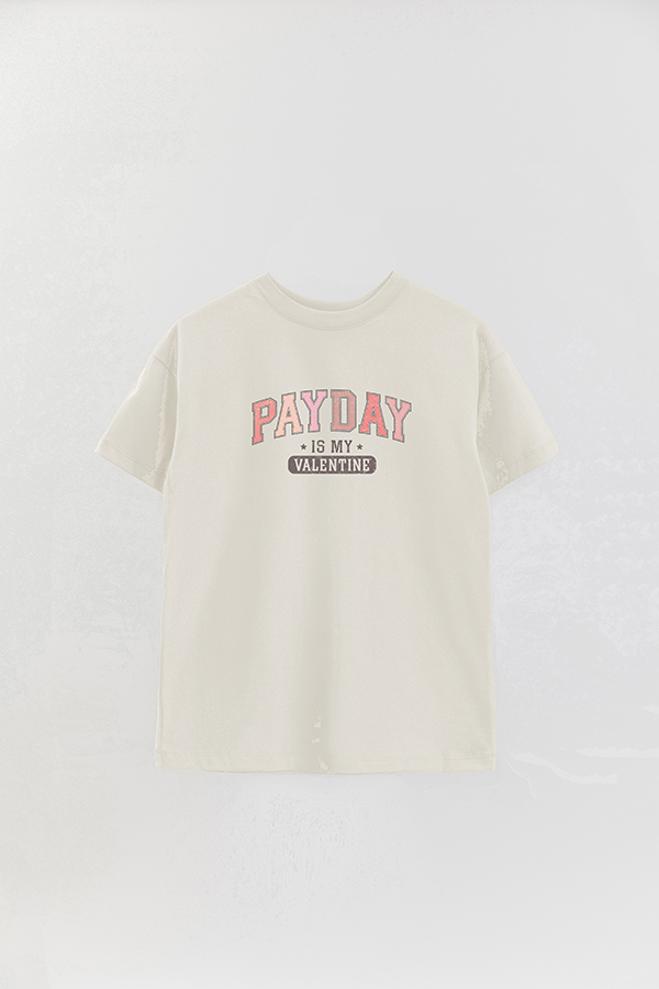 REMERA OVER MY VALENTINE PAYDAY
