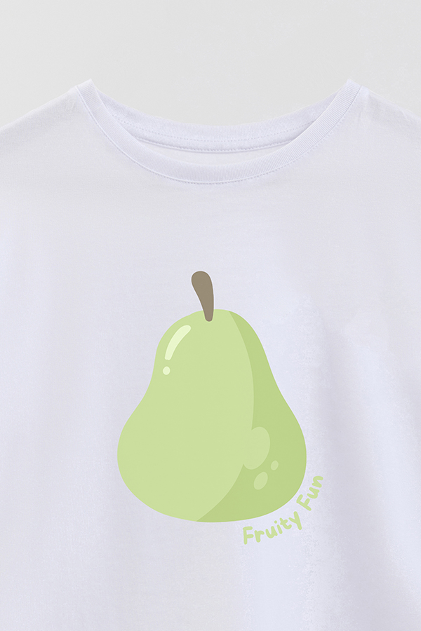 REMERA GIRL OVER FRUIT FRUITY FUN