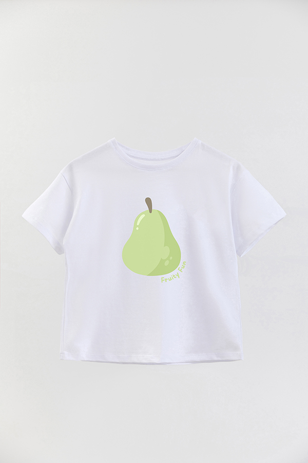 REMERA GIRL OVER FRUIT FRUITY FUN