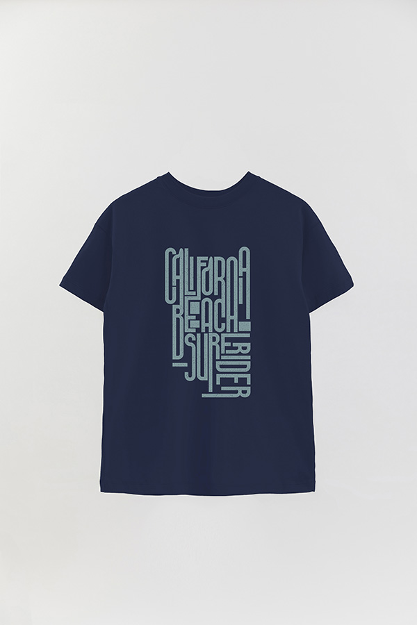 REMERA OVER ESTAMPADA CALIFORNIA BEACH