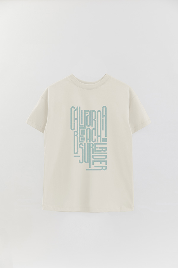 REMERA OVER ESTAMPADA CALIFORNIA BEACH