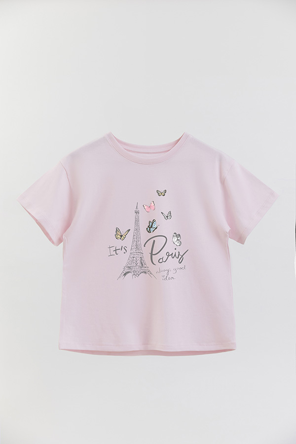 REMERA GIRL OVER PARIS