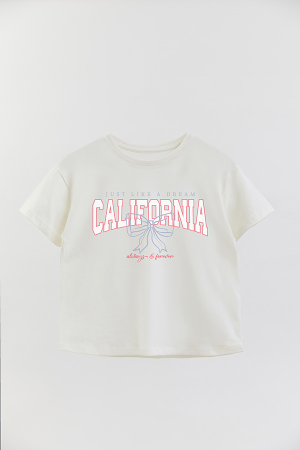 REMERA GIRL OVER JUST LIKE A DREAM