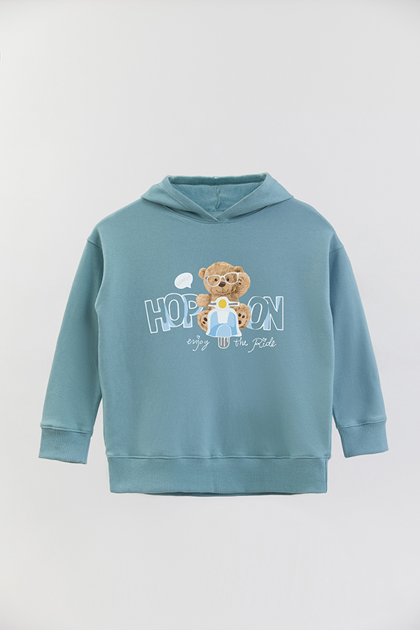 HOODIE RUSTICO KID TEDDY HOP ON