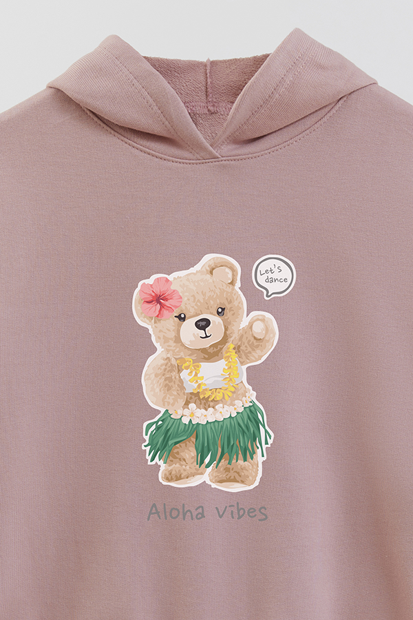 HOODIE RUSTICO KIDS TEDDY ALOHA