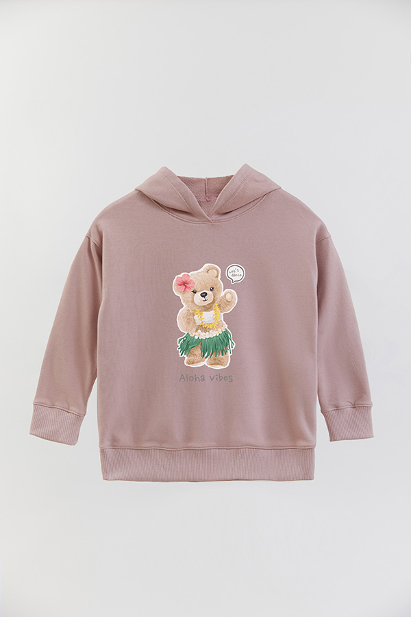 HOODIE RUSTICO KIDS TEDDY ALOHA
