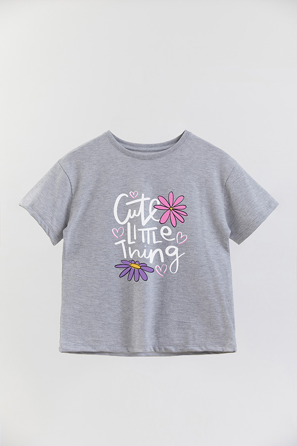 REMERA GIRL OVER CUTE LITTLE THINGS