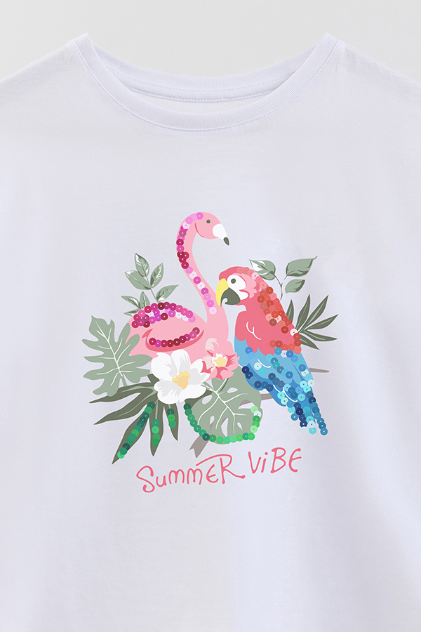 REMERA GIRL OVER SUMMER VIBE