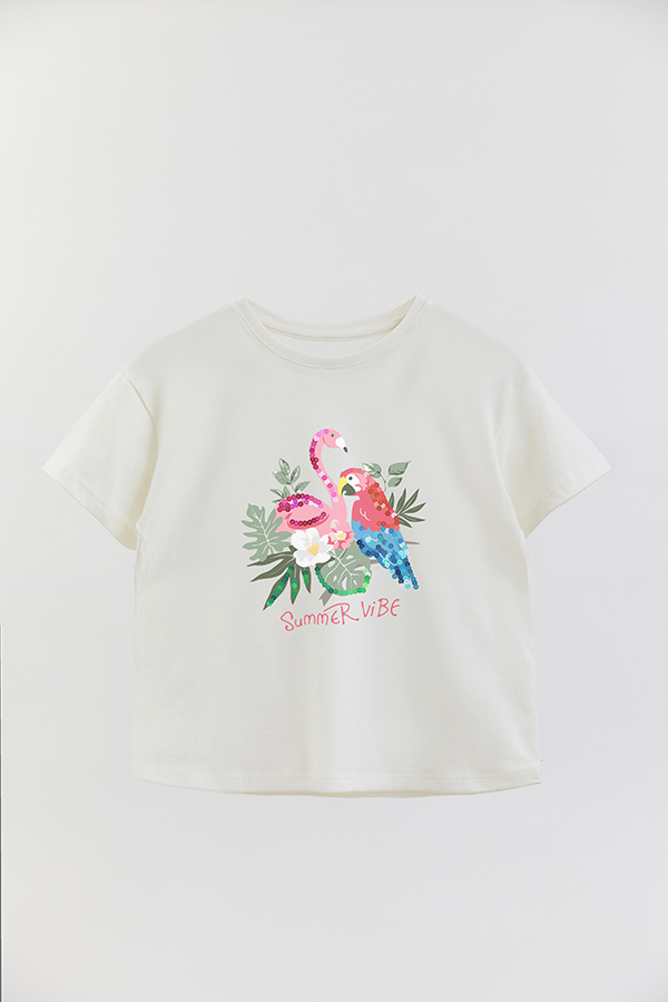 REMERA GIRL OVER SUMMER VIBE