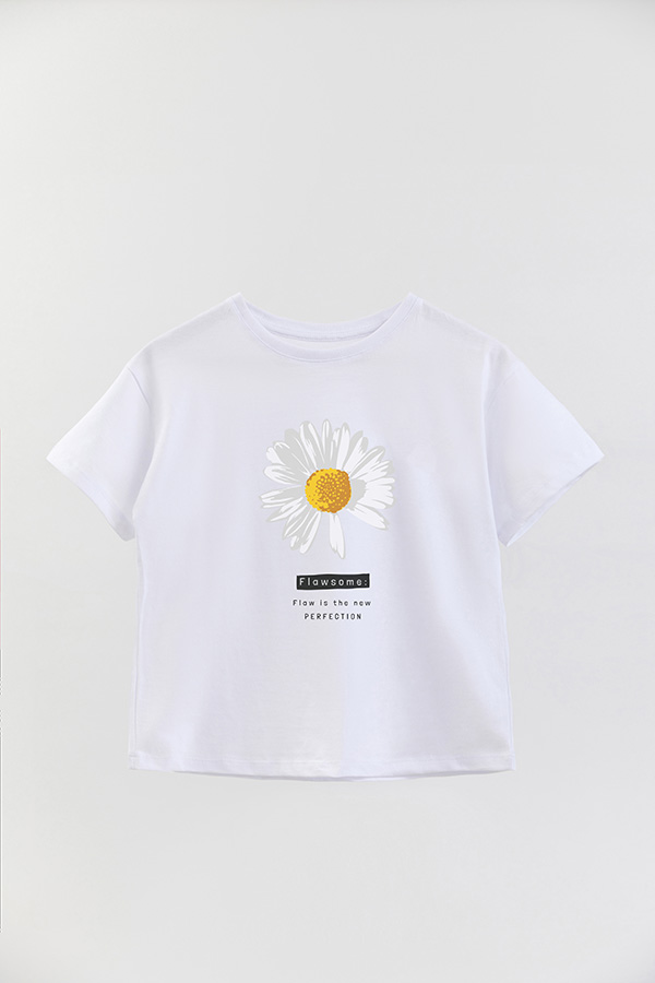REMERA GIRL OVER FLAWSOME