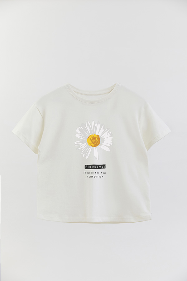 REMERA GIRL OVER FLAWSOME