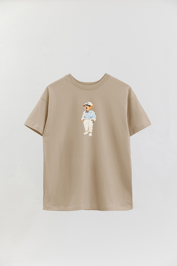 REMERA OVER ESTAMPADA UNISEX BEAR CUP