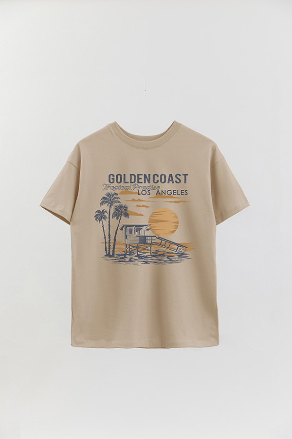 REMERA OVER ESTAMPADA JUST BEACHY
